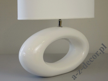 OREA white bedroom lamp 47cm [AZ02238]