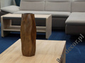 Wooden vase 38cm [AZ01543]