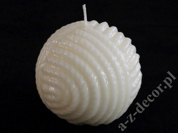 Świeca kula sznurek 10cm [AZ01979]