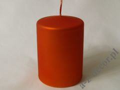 Branded dukat velvet pillar candle 10cm [AZ01791]