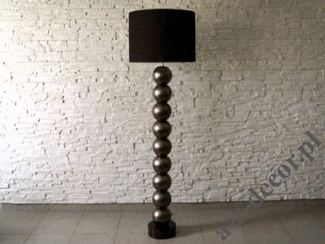 Lampa podłogowa z kulami PERLA IX CY ciemne złoto 50x170cm [AZ02563]