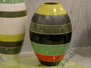 Earthenware vase 29cm [AZ01135]