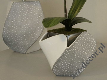 ELENA ceramic vase 20cm [AZ02535]