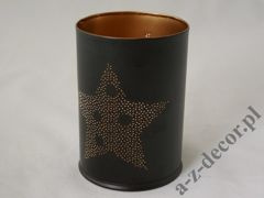 Metal candle holder 10x14cm [AZ02170]