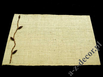 Raffia placemat 33x48cm [AZ00235]