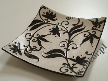 Ceramic plate 20x20x3cm [AZ00751]