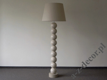 Lampa podłogowa do salonu PERLA IX TB cappuccino 55x170cm [AZ02179]