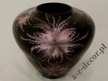 Wazon ceramiczny fioletowy 31cm [AZ01432]