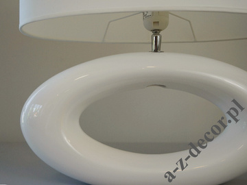 OREA white bedroom lamp 47cm [AZ02238]