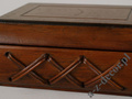 Wooden decorated box 17cm [AZ00520]