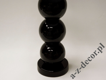 Lampa stołowa PERLA III TB czarna 71cm [AZ02427]