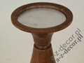 Klasyczny świecznik drewniany 30cm [AZ01537]