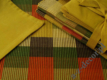 Cotton table set 8 pcs design34 [AZ00495]