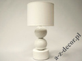 PERLA II white bedroom lamp 51cm [AZ02102]