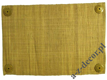 Raffia placemat 33x48cm [AZ00663]