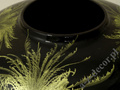 Green and black ceramic vase 31cm [AZ01431]