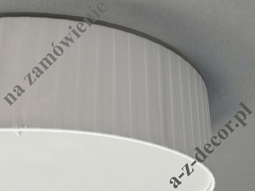 Niewielki plafon sufitowy CYLINDRI 40cm biały [AZ02711]