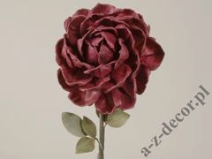 Róża bordowa 81cm [AZ01677]