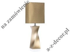 Złota lampka nocna S-TWISS 52cm [AZ02767]