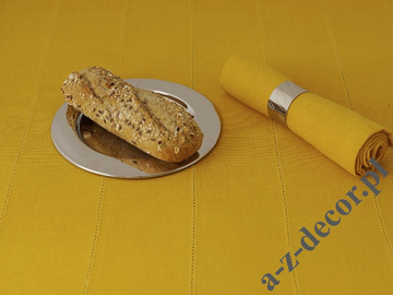Bawełniany bieżnik z mereżką miodowy 140cm [AZ02131]