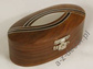 Wooden oval box 10x5x4cm [AZ01575]