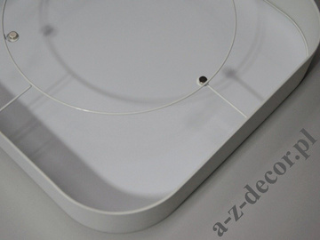 Square SHAPE 50cm ceiling lamp with diffuser [AZ02677]