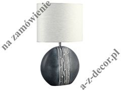 VEGETAL Petit gray ceramic bedroom lamp 48cm [008320]