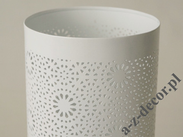 Metal candle holder 13x28cm [AZ01969]