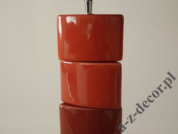 Lampa stołowa CHANELA czerwona 61cm [AZ02329]