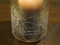 Glass cover for candle 10x20cm [AZ01296]