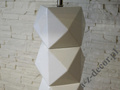 Biała ceramiczna lampa podłogowa DIAMS 140cm [AZ02479]