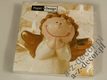 Christmas napkins 33x33cm design 60605 [AZ01337]