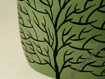 Wazon ceramiczny INGRID zielony 35cm [AZ00757]