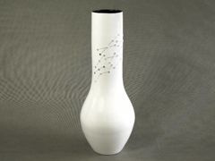 Tall white ceramic vase 58cm [AZ01907]