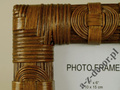 Rattan photo frame 22cm [AZ00503]