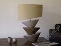 Brown BATEL table lamp 40x27x62cm [AZ02159]