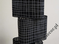 Lampa podłogowa z pięciu abażurów QUANTUM II czarna 33x130cm [AZ02224]