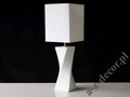 S-TWISS White ceramic bedroom lamp 52cm [AZ02343]