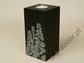 Black Tealight candle holder 15cm [AZ00592]