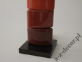 Lampa stołowa CHANELA czerwona 61cm [AZ02329]
