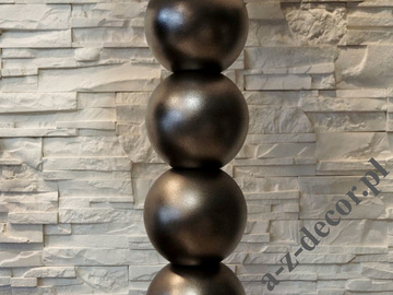 Lampa podłogowa z kulami PERLA IX CY ciemne złoto 50x170cm [AZ02563]