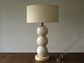 Lampa stołowa PERLA III CY cappuccino 40x68cm [AZ02469]