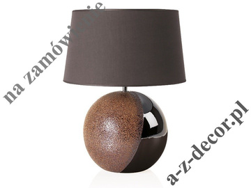LUNA brown ceramic bedroom lamp 42cm [008240]