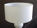 PERLA III white ceramic table lamp 68cm [AZ02160]