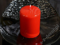 Red pillar candle 10cm [AZ01767]