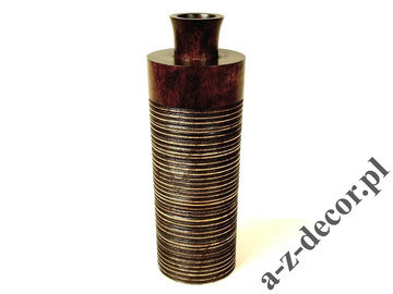 Wooden vase 13x36cm [AZ00644]
