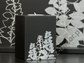 Black Tealight candle holder 10cm [AZ00598]