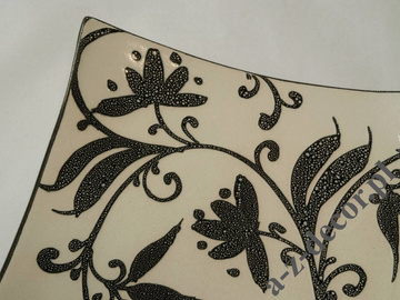 Ceramic plate 20x20x3cm [AZ00751]