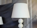 Lampa podłogowa z kulami PERLA IX TB biała 170cm [AZ02175]