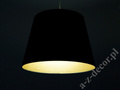 PERLA black and gold pendant lamp 25cm with ceramic balls [AZ02726]